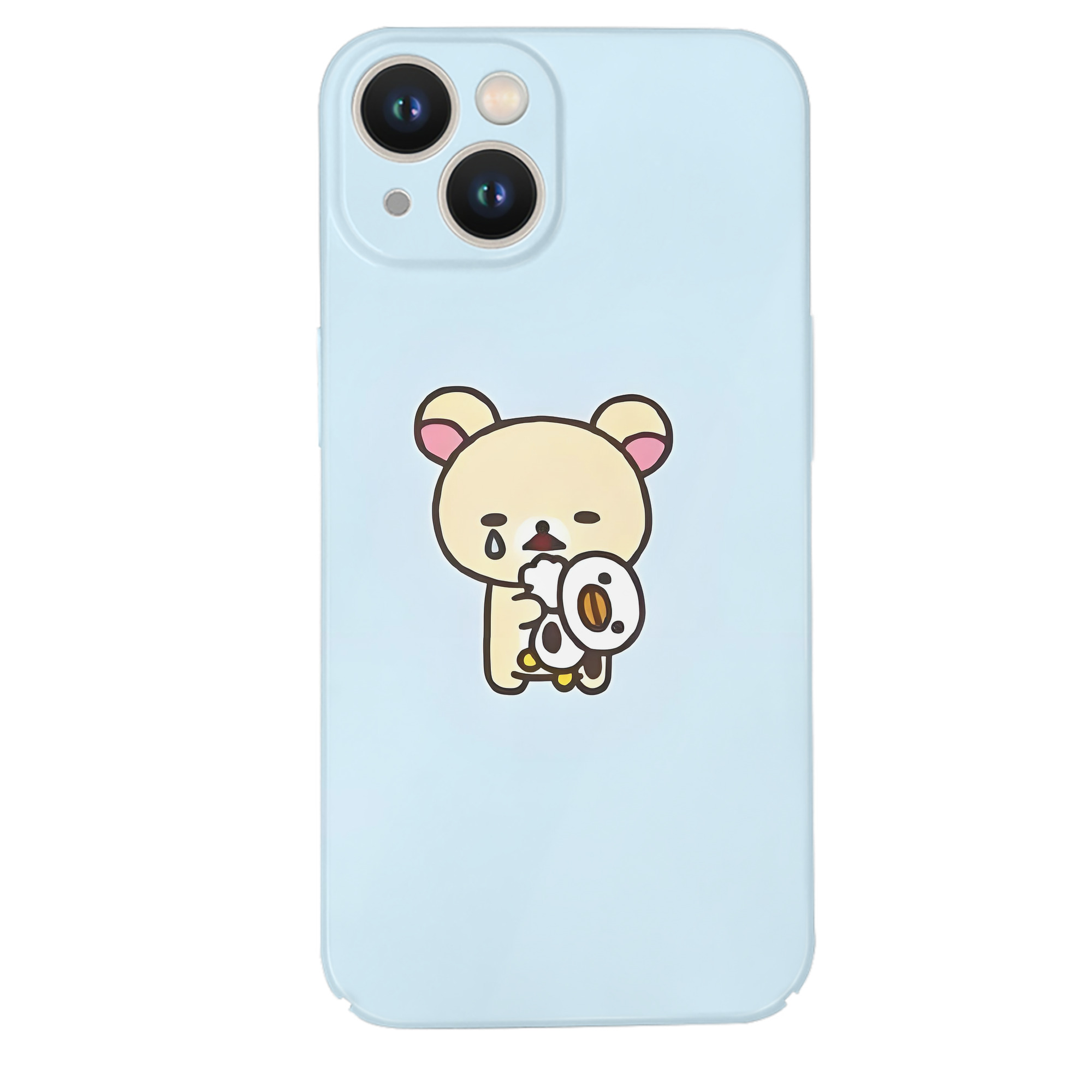（画像用） リラックマ リラックマ キイロイトリ Rilakkuma Korilakkuma Kiiroitori 【iPhone 14シリーズ対応】ハードケース